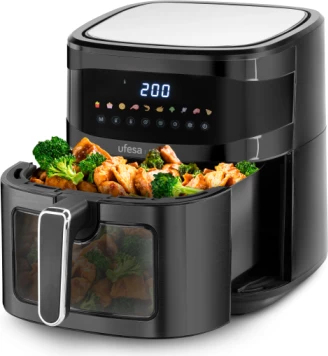 Fritezë ajri UFESA Raven 72805983 1700W 6L ekran touch, e zezë