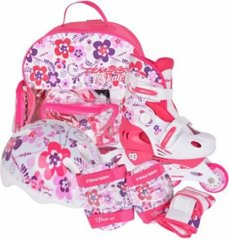 Rollera Tempish për fëmijë, të kuqe