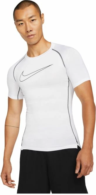 Maicë  për meshkuj Nike Pro Dri-FIT, e bardhë