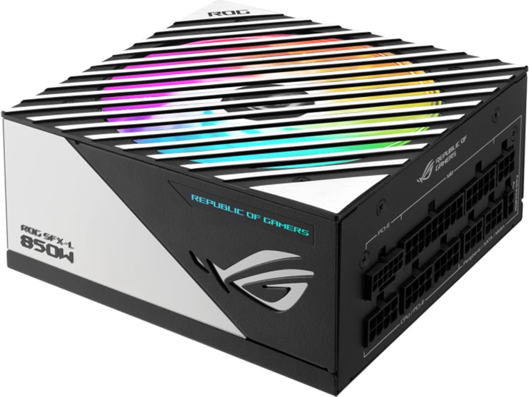 Furnizues energjie (PSU) ASUS ROG Loki SFX-L 850W 80 Plus Platinum, modular, ATX 3.0, PCIe 5.0 (12VHPWR), ARGB, i zi