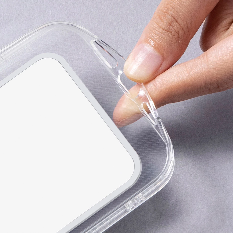 Mbështjellës magnetik Baseus për iPhone 13 Pro 6.1" (2021), me mbajtëse, Transparent