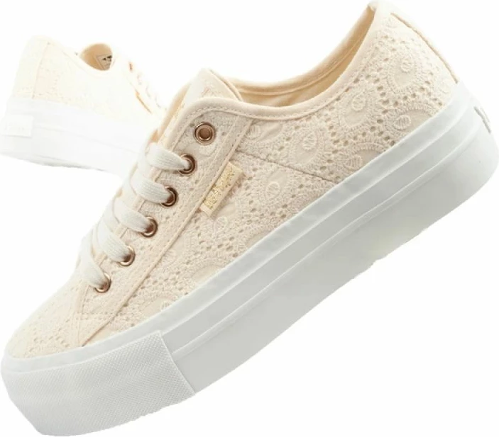 Atlete platforme për femra Lee Cooper, bezhë