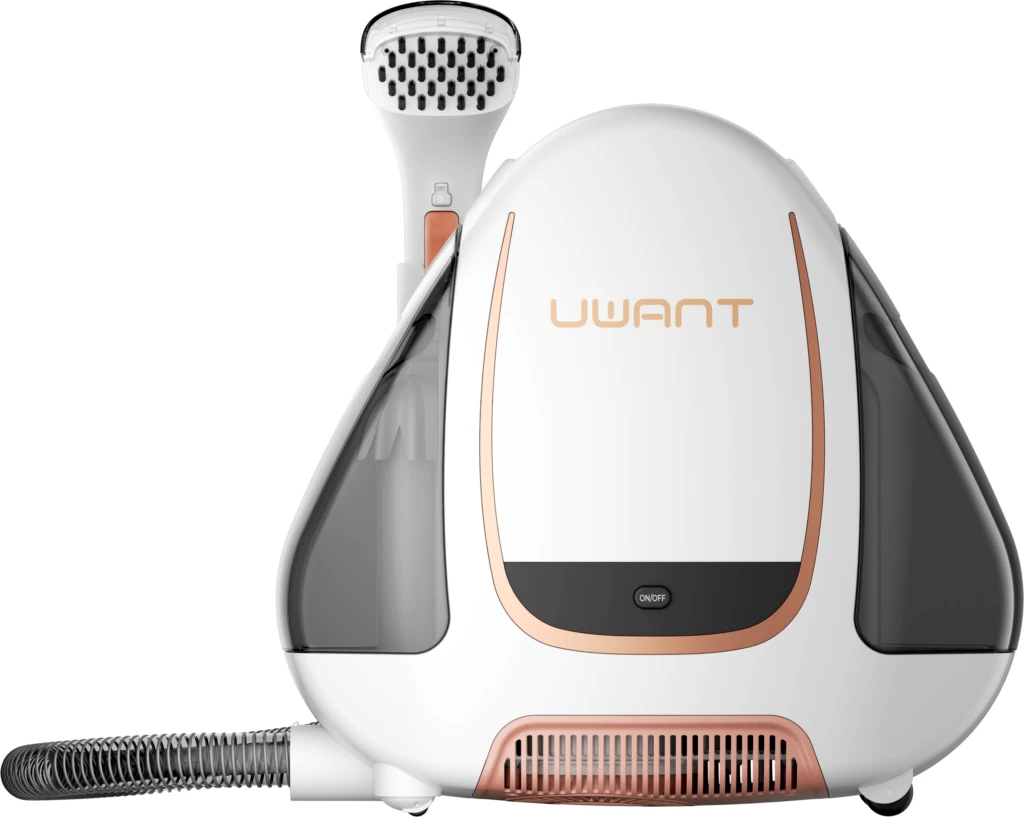 Fshesë për pastrim të thellë (spot cleaner) Uwant B100-S, 450W, 12 kPa, depo ujit 1.8L/1.6L, kabllo 5m, e bardhë/gri