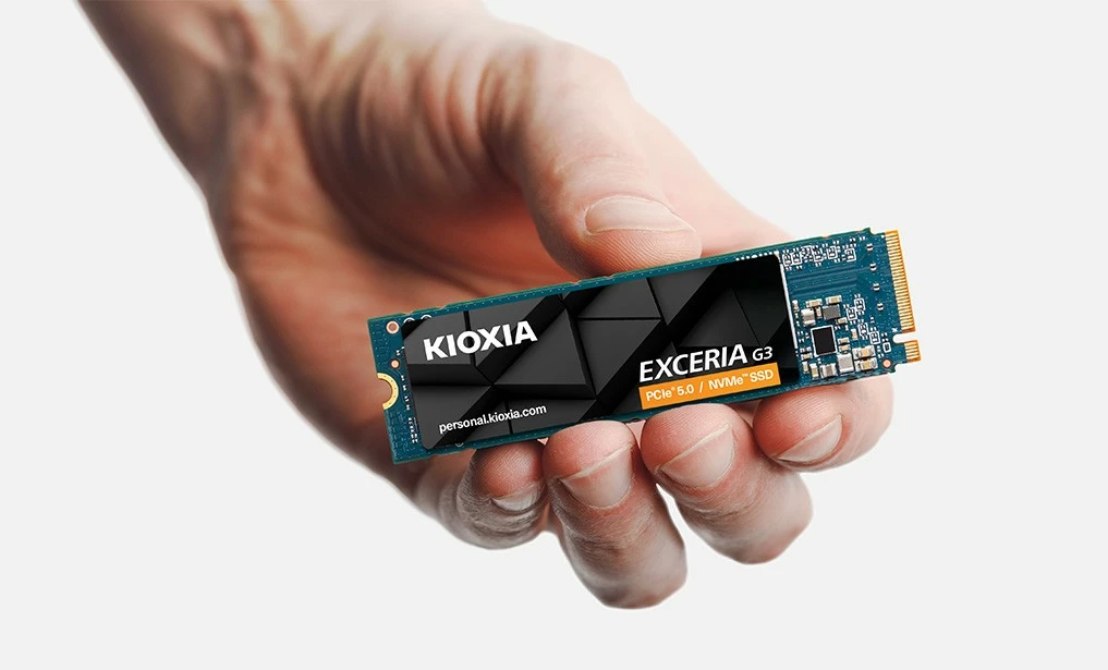 SSD Kioxia Exceria G3 1TB M.2 2280 PCIe 5.0 NVMe, 10000/8900 MB/s