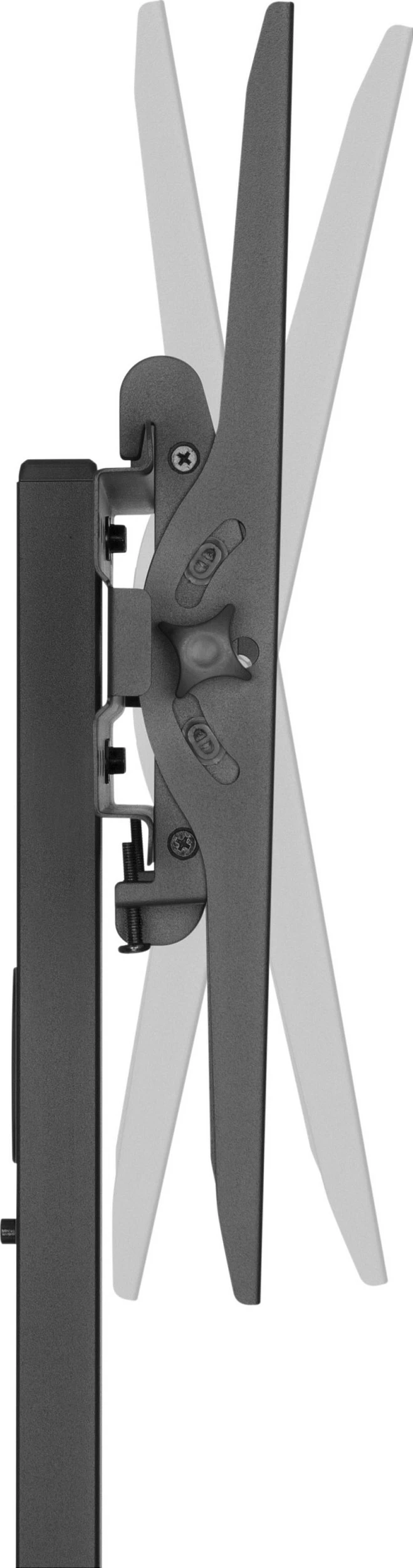 Karrocë TV EQUIP 650607, 32"-55", VESA deri 400x400, 35 kg, e zezë