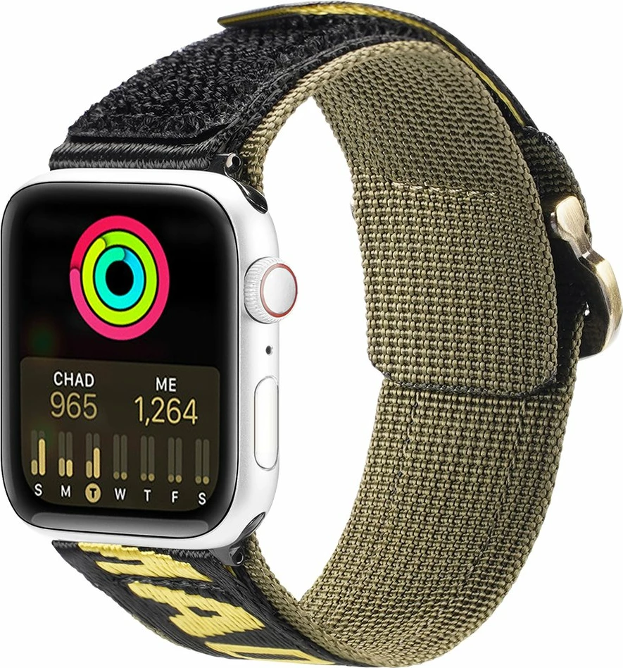 Rrip najloni për Apple Watch Dux Ducis Outdoor, 42/44/45/49mm, e verdhë