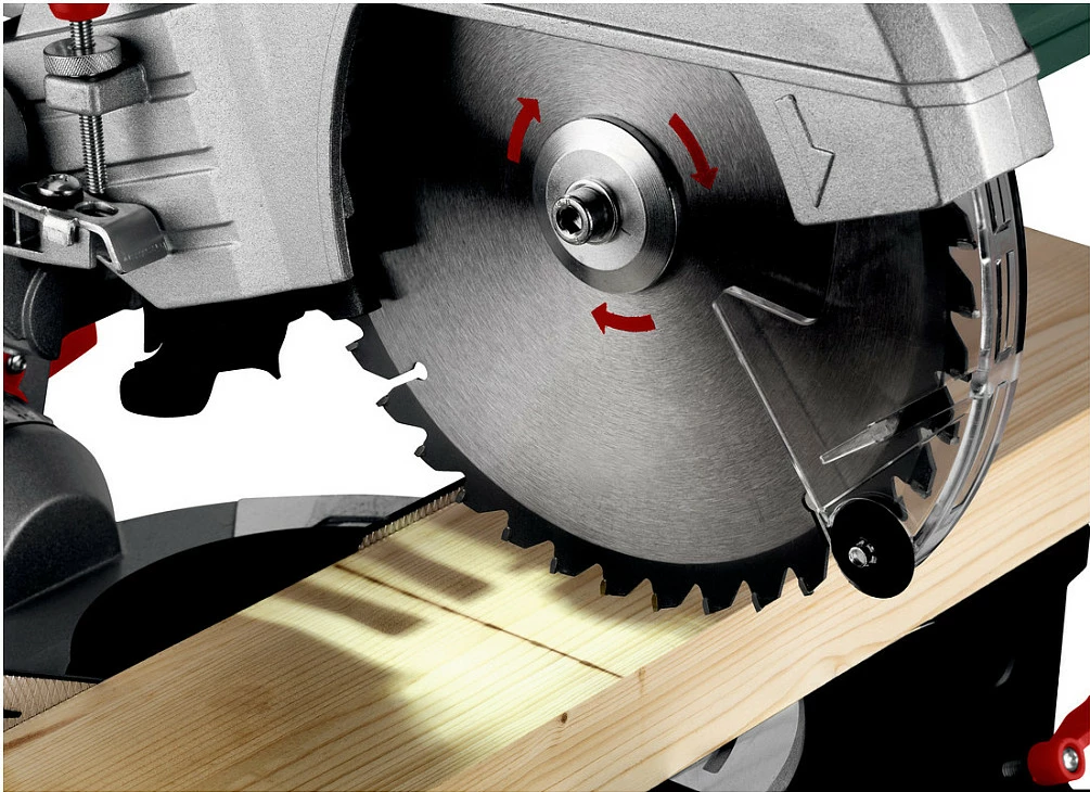 Sharrë këndore rrëshqitëse Metabo KGS254M, 1450W, teh 254mm, double bevel, gjelbër/argjend