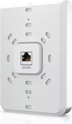 Pikë aksesi wireless Ubiquiti UniFi6 U6-IW Wi‑Fi 6 4x4 MIMO PoE, In-Wall, e bardhë
