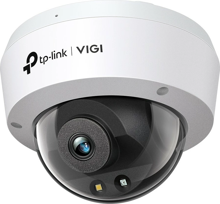 Kamerë sigurie TP-Link VIGI 4MP Full-Color dome, IP, me mikrofon, bardhë/zezë
