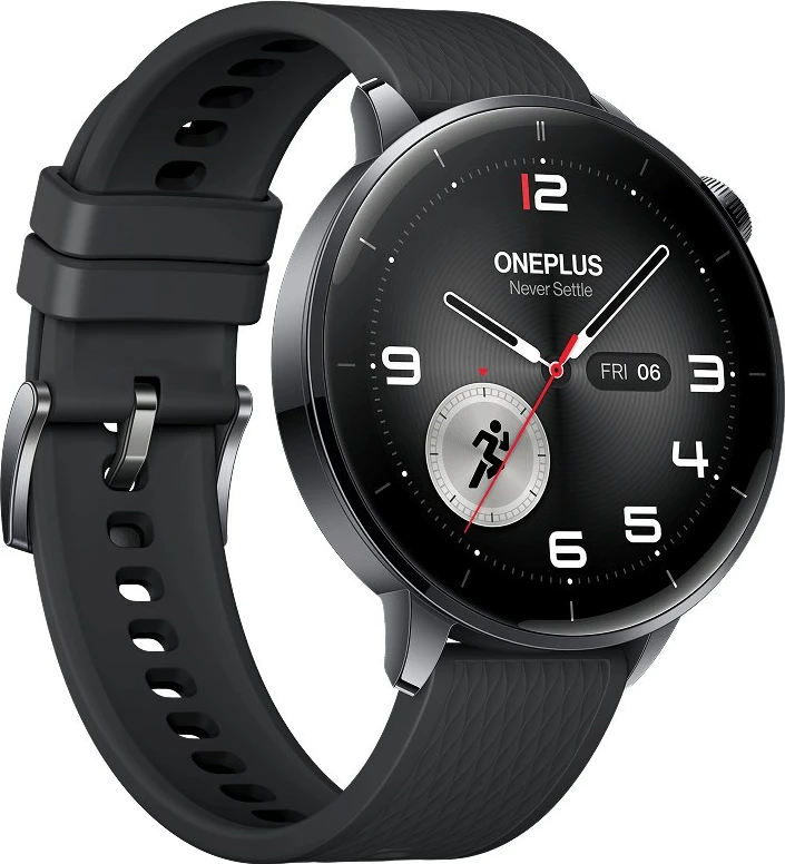 Smartwatch OnePlus Watch 3, 43mm, AMOLED, 60 orë bateri, i zi