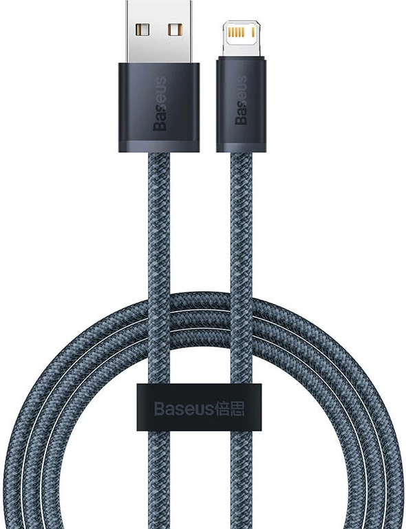 Kabllo USB në Lightning Baseus Dynamic Series CALD000516, 2m, Gri