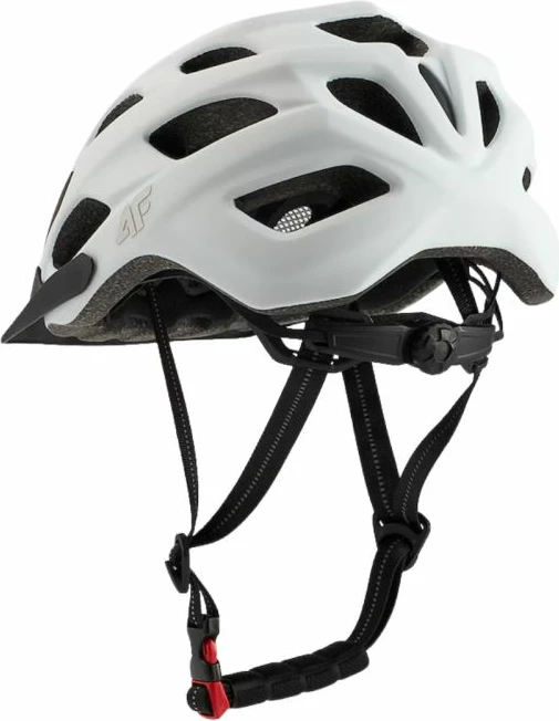 Helmetë biçiklete 4F U135, e bardhë, S (51-54 cm)