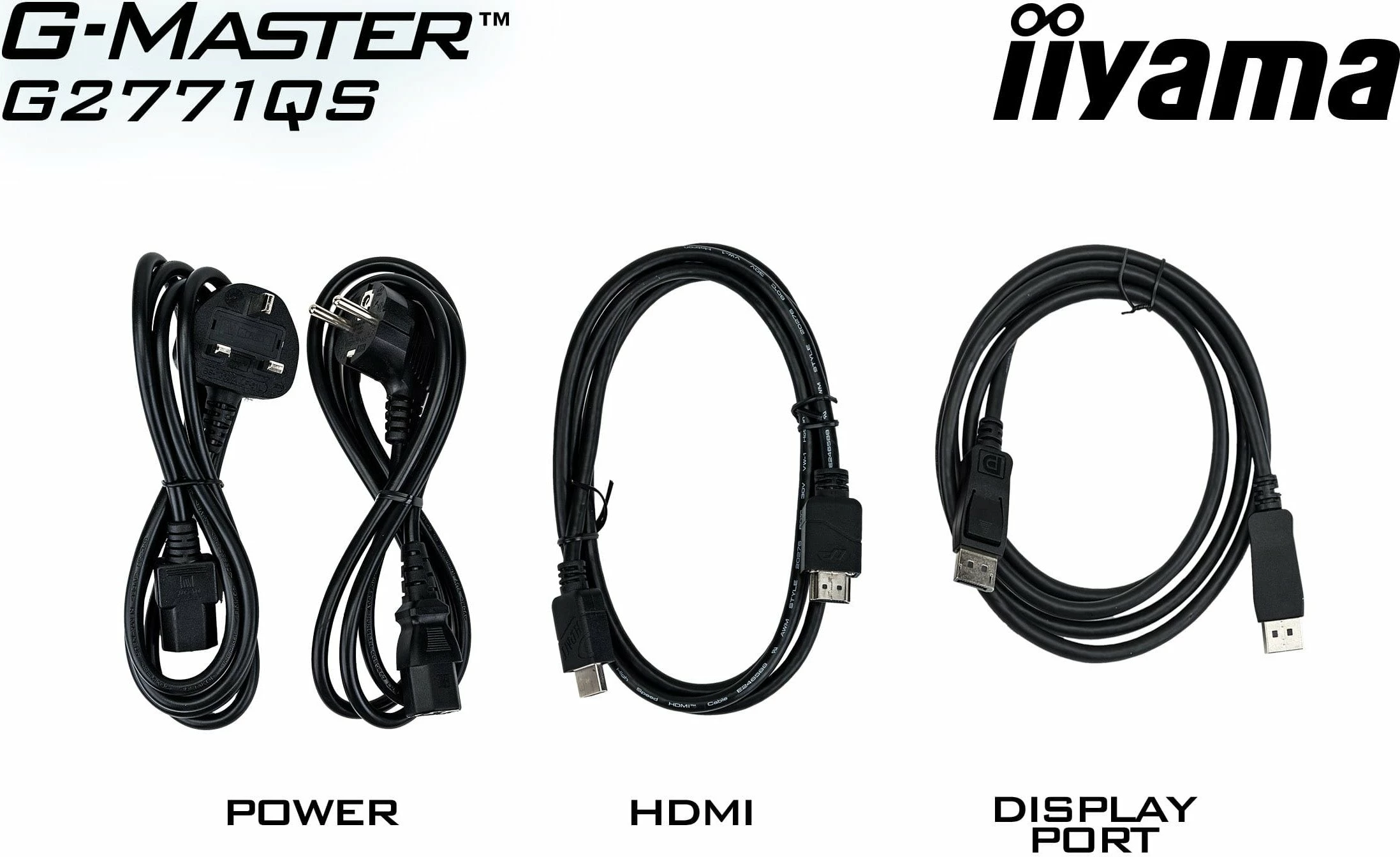 Monitor gaming iiyama G-Master G2771QS-B1, 27\" WQHD 2560x1440, Fast IPS, 200Hz, 0.5ms, G-Sync Compatible, i zi