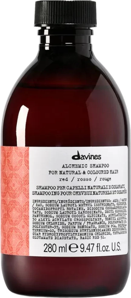 Shampon për femra Davines Alchemic Red, 280ml