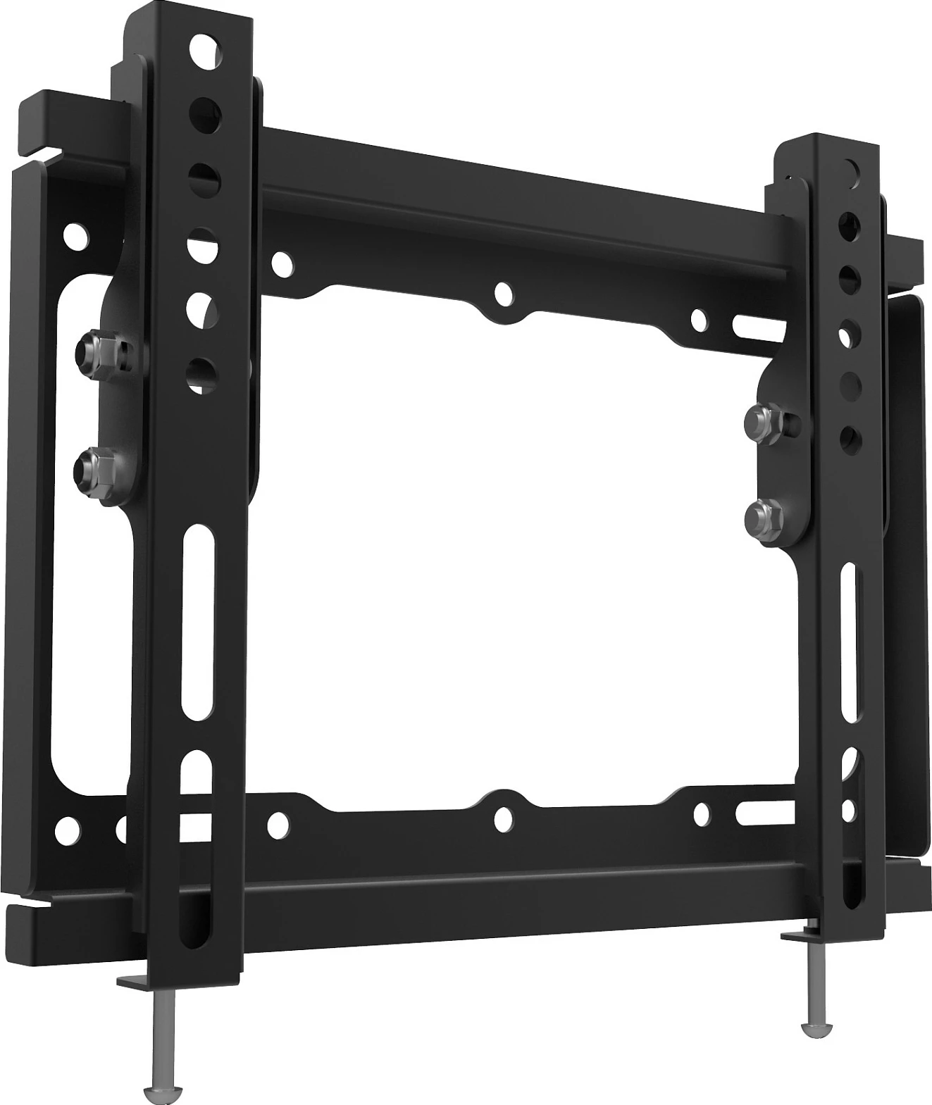 Mbajtëse muri për TV/monitor EQUIP, 23"-43", VESA deri 200x200, pjerrësi (tilt), 35 kg, e zezë