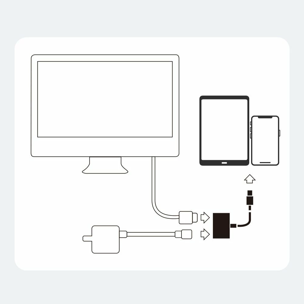 Adapter Joyroom S-H141, Lightning në HDMI 1080p 60Hz, i bardhë