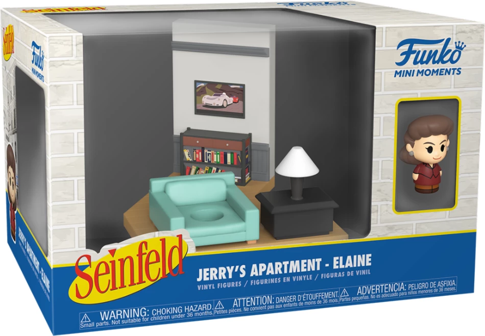 Figurinë koleksionuese Funko Mini Moments Seinfeld Elaine, dioramë vinili
