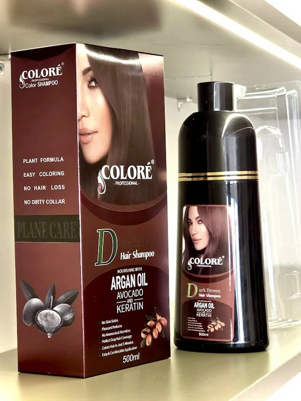 Color Shampo Për Flokë COLORÉ, Dark Brown, 500ML