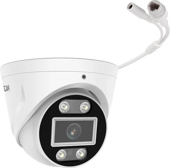 Kamera IP FOSCAM T8EP 8MP POE, e bardhë