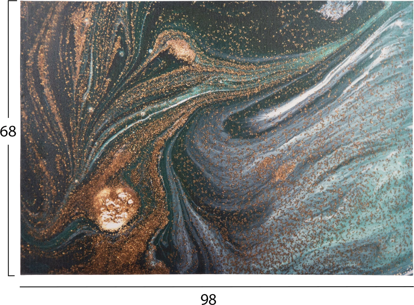 Pikturë muri GOBI FH4780, kanavacë e printuar, 98x2.5x68cm