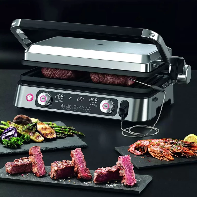 Grill elektrik Braun 0X17900008, 2200W, çelik inox