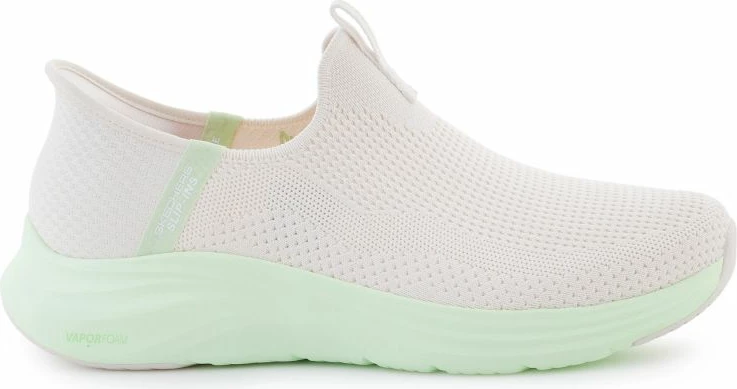 Atlete Skechers për femra, të bardha të gjelbra