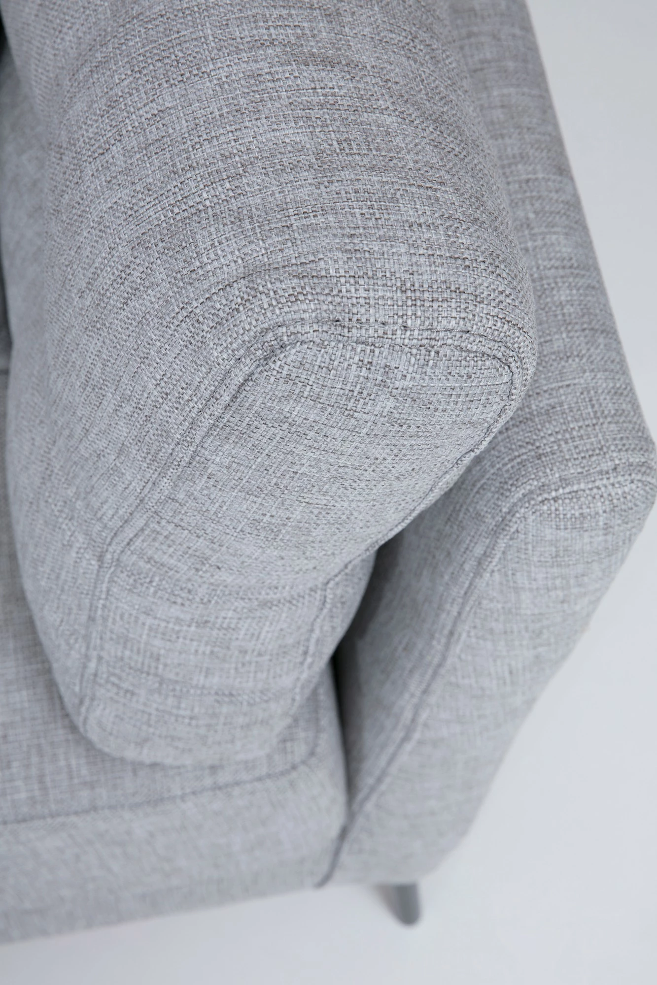 Divan treshe Atelier del Sofa, Mapa 3 vendësh, ngjyrë gri