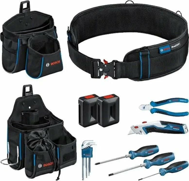 Rrip veglash Bosch Professional ProClick 1600A02H5C 108 cm, set 11 copë, e zezë