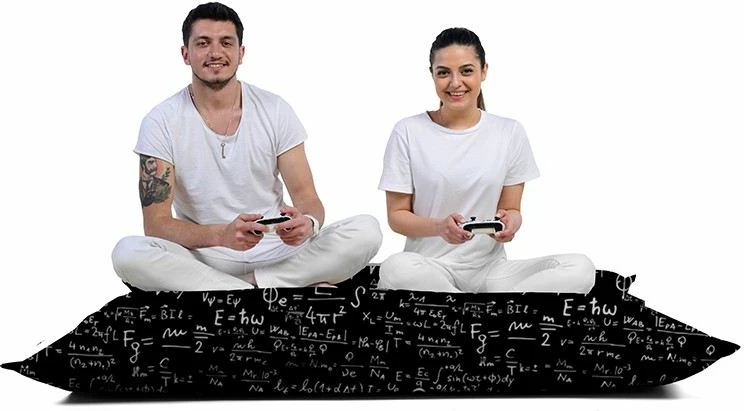 Qese gjigante për kopsht, Atelier del Sofa, EMC2, e zezë