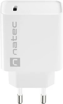 Karikues muri Natec Ribera, 1x USB-C, 20W, i bardhë