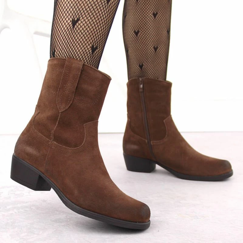 Çizme femrash Sergio Leone BT284-S, kafe
