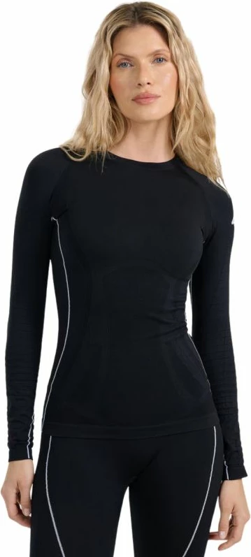 Maicë termoaktive për femra 4f, e zezë