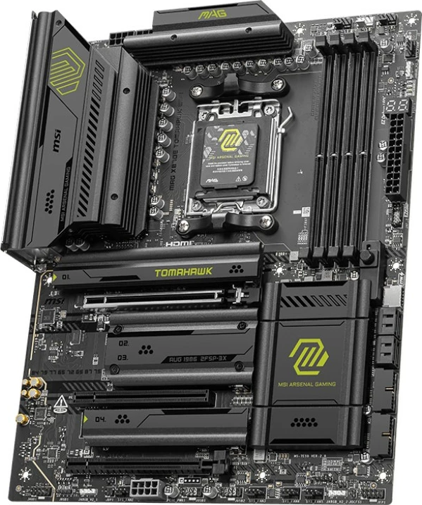 Pllakë amë MSI MAG X870E TOMAHAWK WIFI, Socket AM5, DDR5, ATX, E zezë