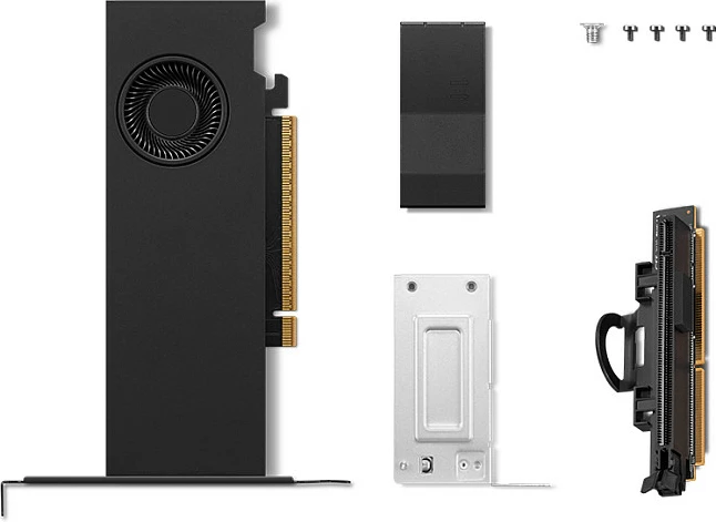 Kartelë grafike Lenovo NVIDIA RTX PRO 2000, 16GB GDDR7, PCIe 5.0, 4x mini DisplayPort, e zezë