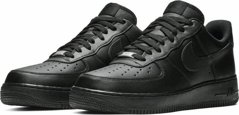 Këpucë Nike Air Force 1 '07 për meshkuj, të zeza [Madhësia: 42.5]