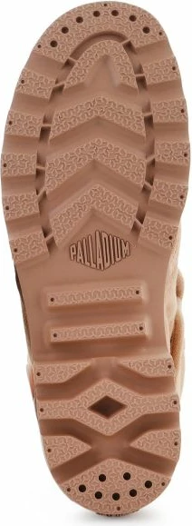 Këpucë për femra Palladium, ngjyrë kafe/bezhë