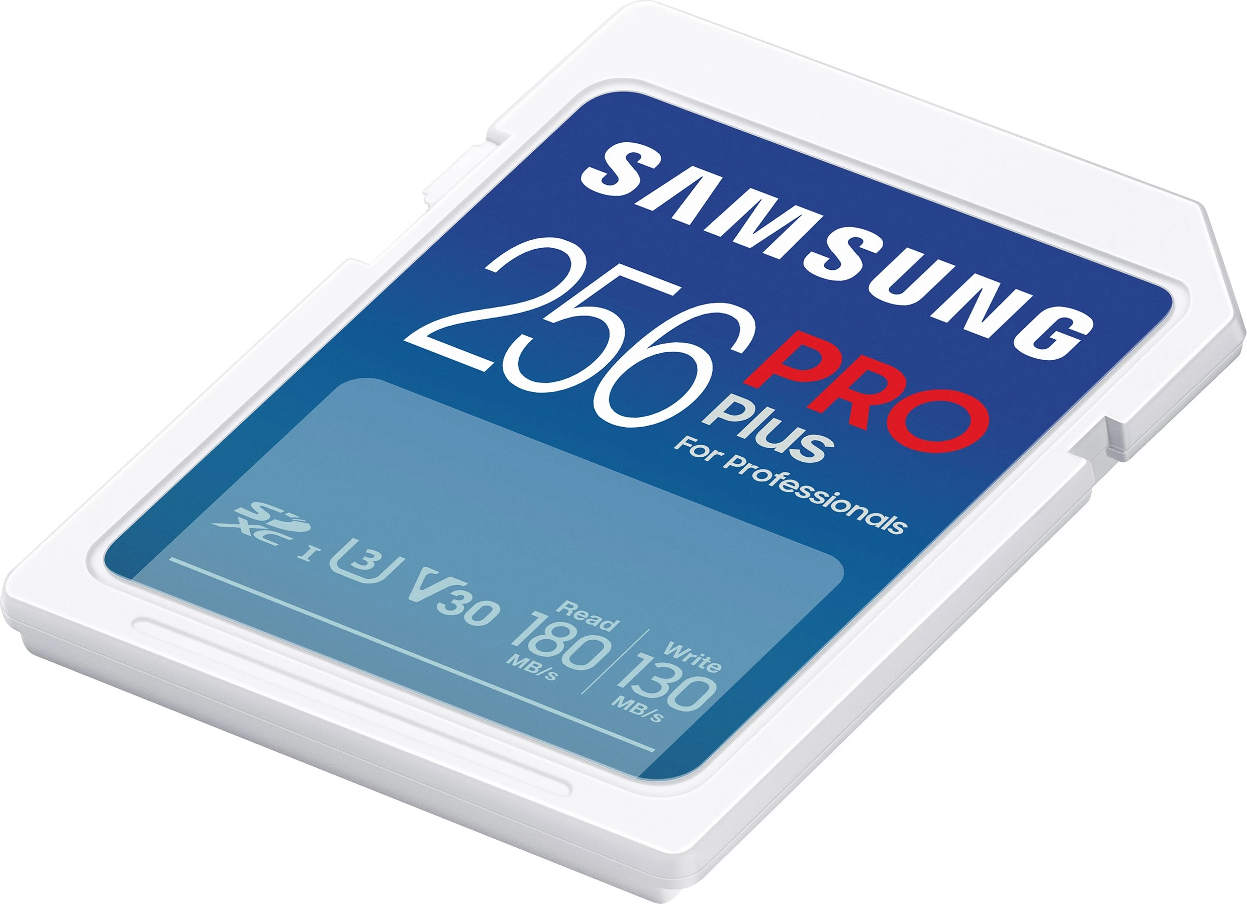 SD kartelë Samsung PRO Plus 256GB, SDXC, Class 10, UHS-I, 180MB/s, 130MB/s