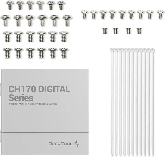 Kasë DEEPCOOL R-CH170-WHNPI0D-G-1, Tower, e bardhë