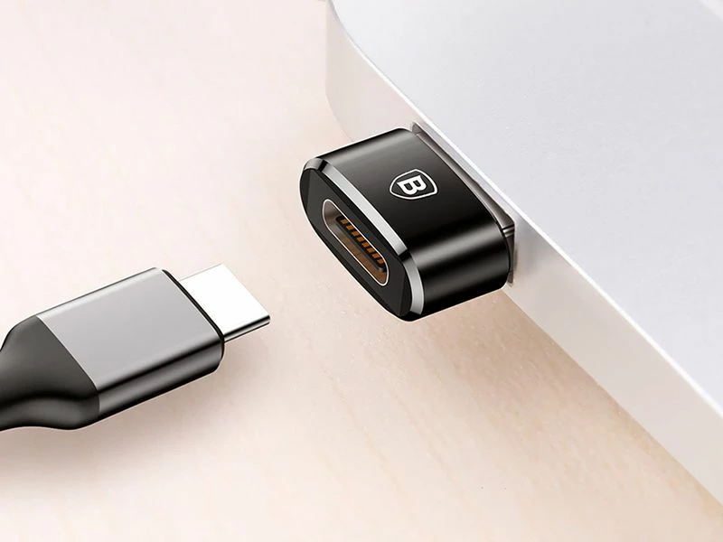 Adapter USB Baseus 28297-uniw USB-A në USB-C, USB 2.0, i zi
