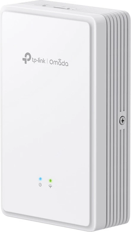 Access point TP-Link Omada EAP625GP-WALL, Wi‑Fi 6, Dual Band 2.4/5 GHz, PoE, i bardhë
