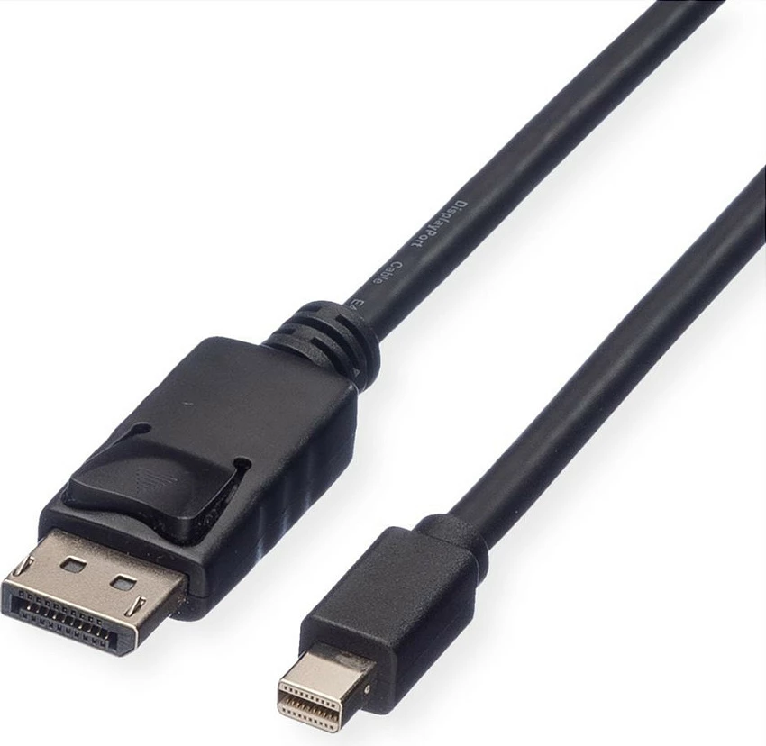 Kabllo DisplayPort në Mini DisplayPort ROLINE 11445637, 5 m, 2560x1600@60Hz, e zezë