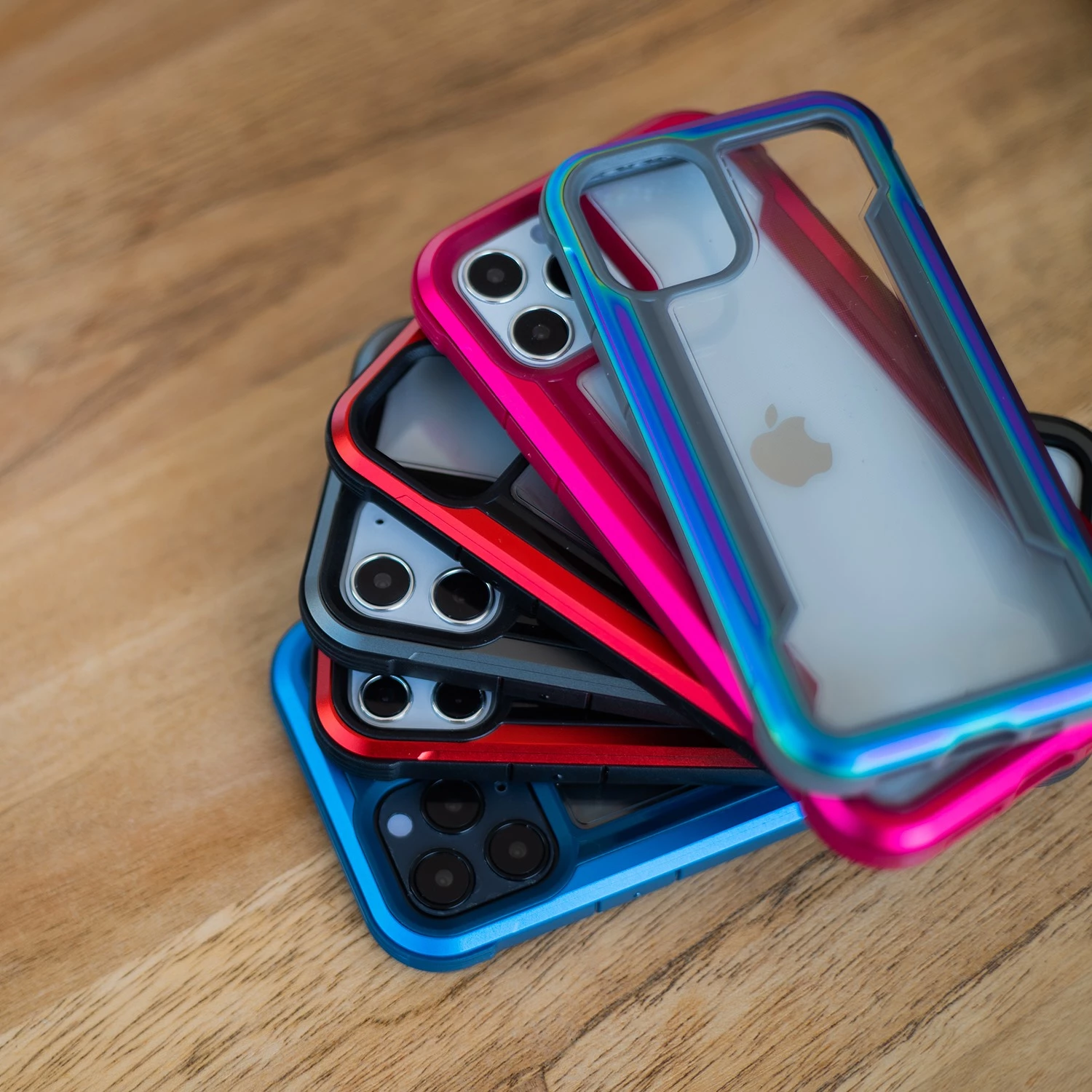 Mbështjellës Raptic X-Doria Shield për iPhone 14 Pro Max, MagSafe, Blu