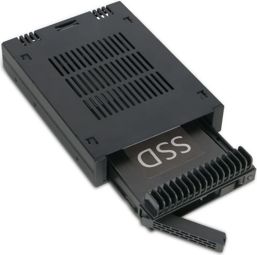 Kuti HDD/SSD IC Intracom Icy Dock MB741SP-B, 2.5", SAS-3/SATA III, Hot-swap, e zezë