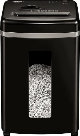 Shredder Fellowes Powershred 450M, micro-cut, 22L, 9 fletë, e zezë