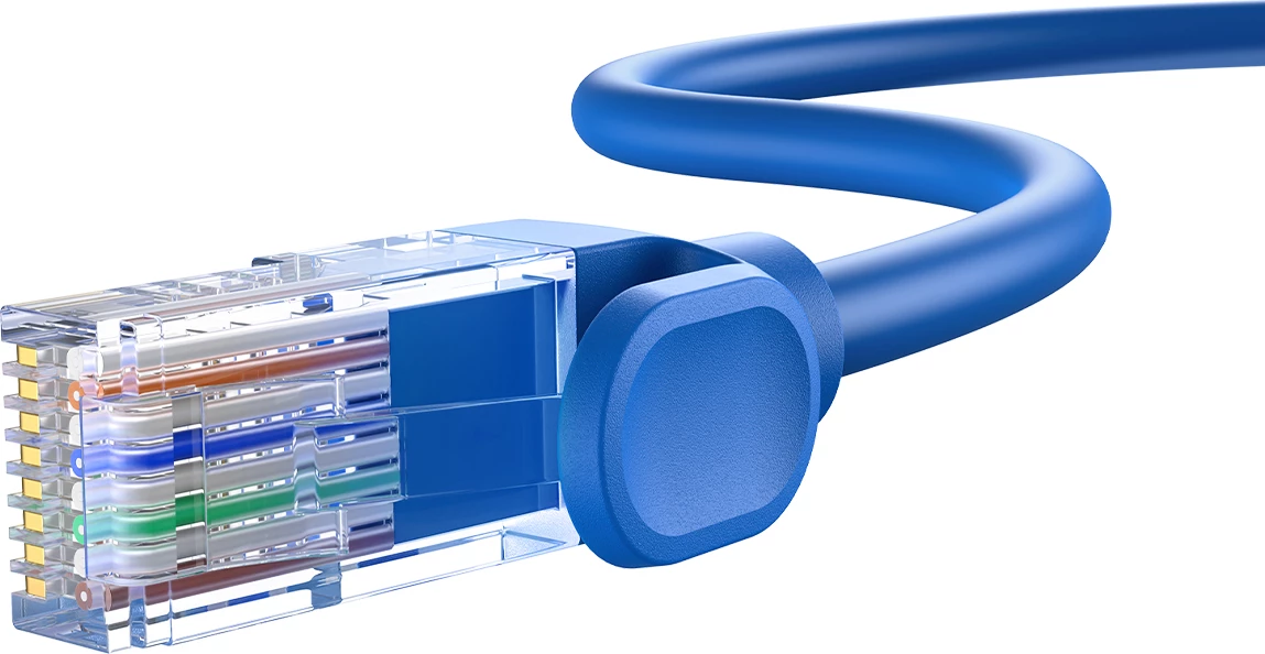 Kabllo rrjeti Baseus High Speed Cat 6, RJ-45, 0.5m, Blu