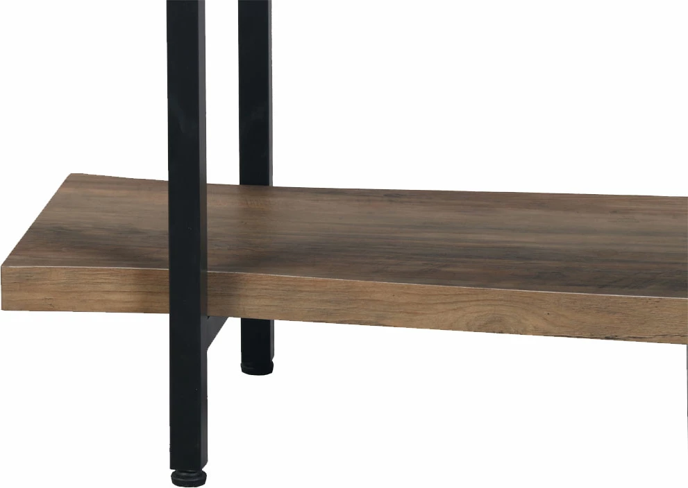 Raft librash Brick-Urban, ngjyrë arre e zezë, 105x32x140