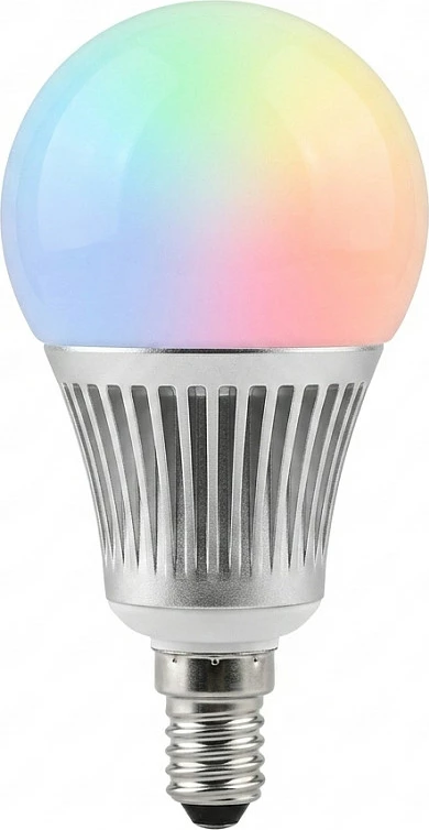 Llambë LED Synergy21 MiLight E14 5W RGB + e bardhë e ngrohtë, Wi-Fi/Radio
