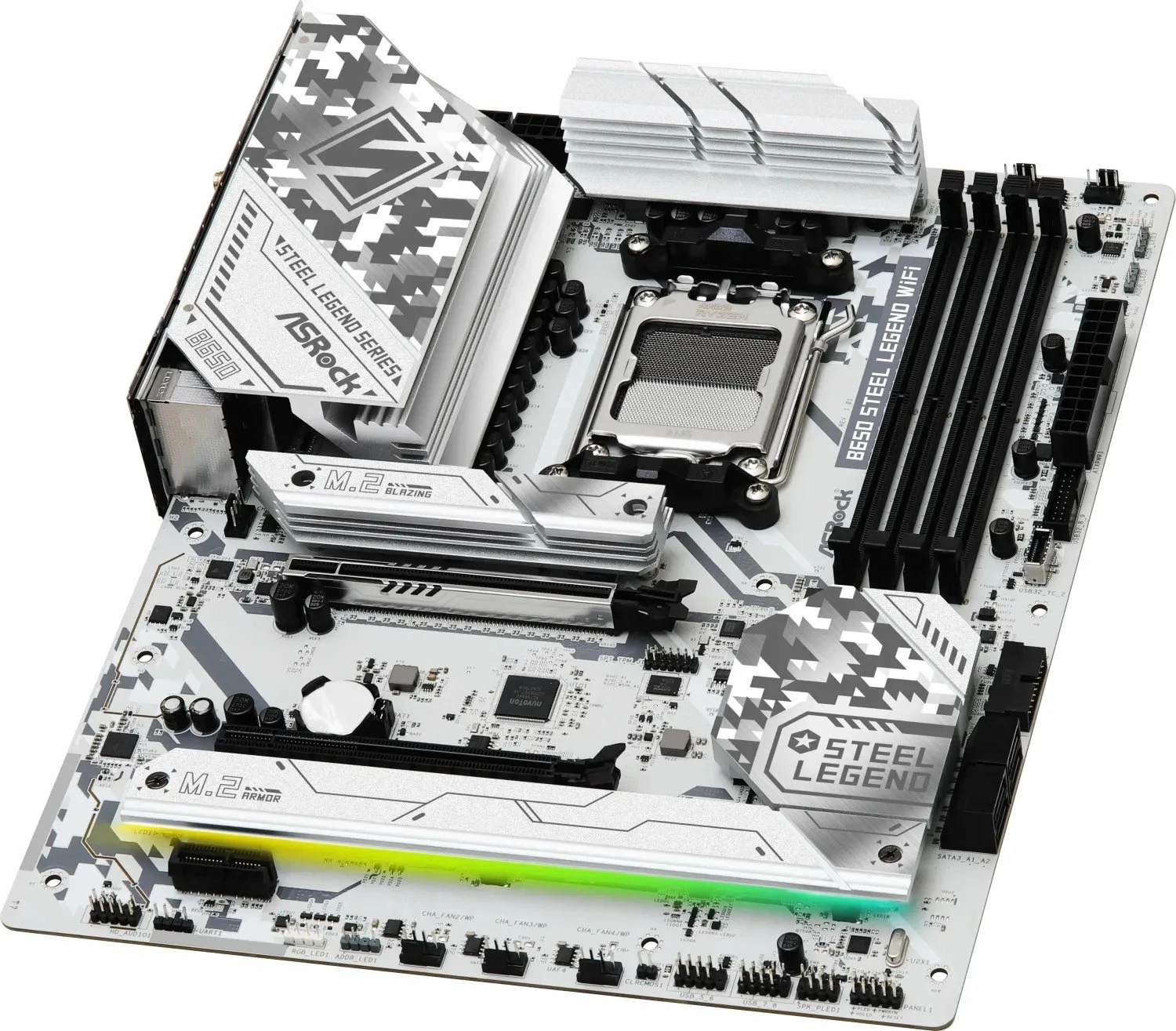 Pllakë amë ASRock B650 Steel Legend WiFi, ATX, AM5, DDR5