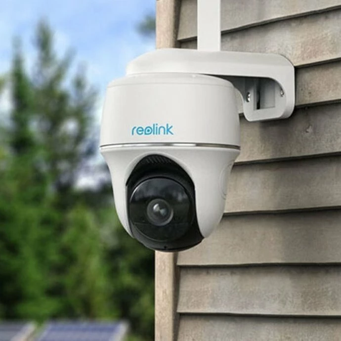 Kamerë IP Reolink Go Series G430 5MP, 4G LTE/Wi‑Fi, bateri 6000mAh, microSD deri 128GB, IP64, bardhë/zi