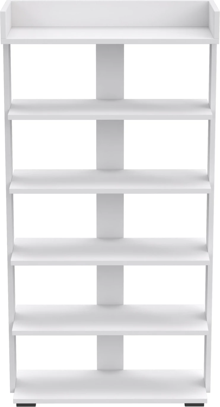 Raft këpucësh RIBBER FH18191.01 melaminë ngjyrë bardhë 73x30x142H cm